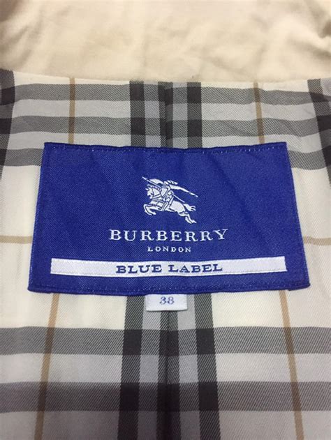 burberry london blue label ค อ